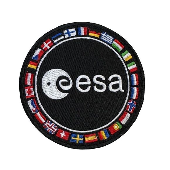 ESA European Space Agency Flags Embroidered Patch - Picture 1 of 3